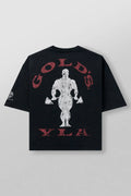 Summer new men's cotton T-shirt jogger sports fitness cotton slim short sleeve