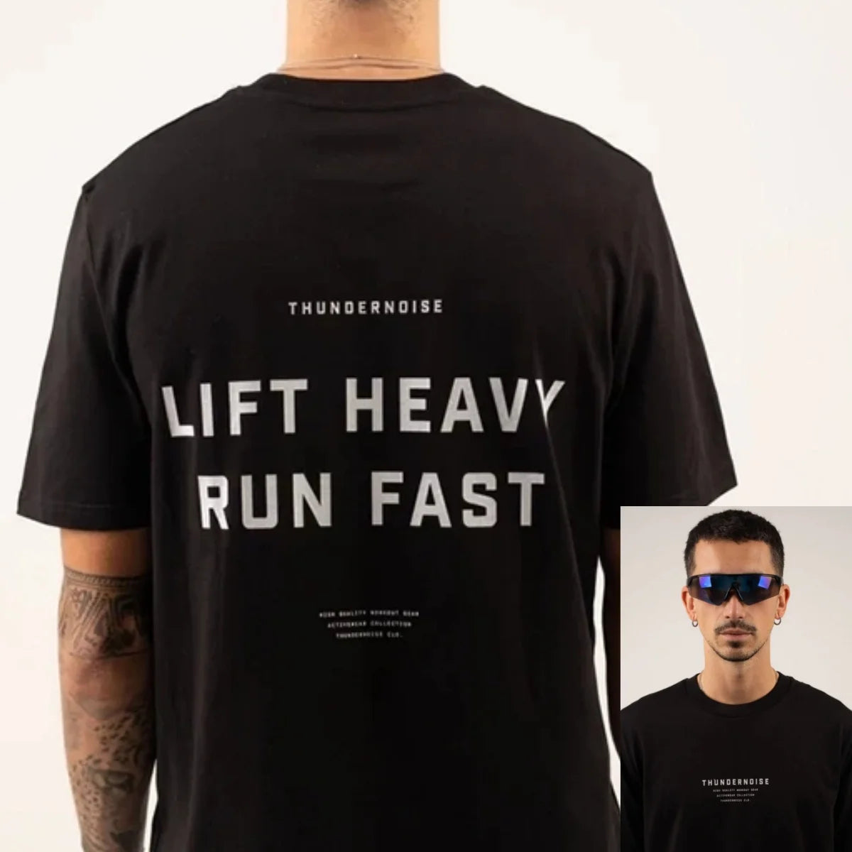 Thundernoise Breaking The Parallel Fitness Training Gym Leisure T-shirt Luxury Brand for Men and Women Top 2026 New Art