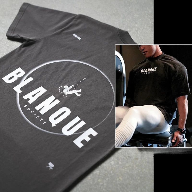 CBUM Chris Fitness Training Gym Casual T-Shirt Men's and Women's Luxury Brand Top