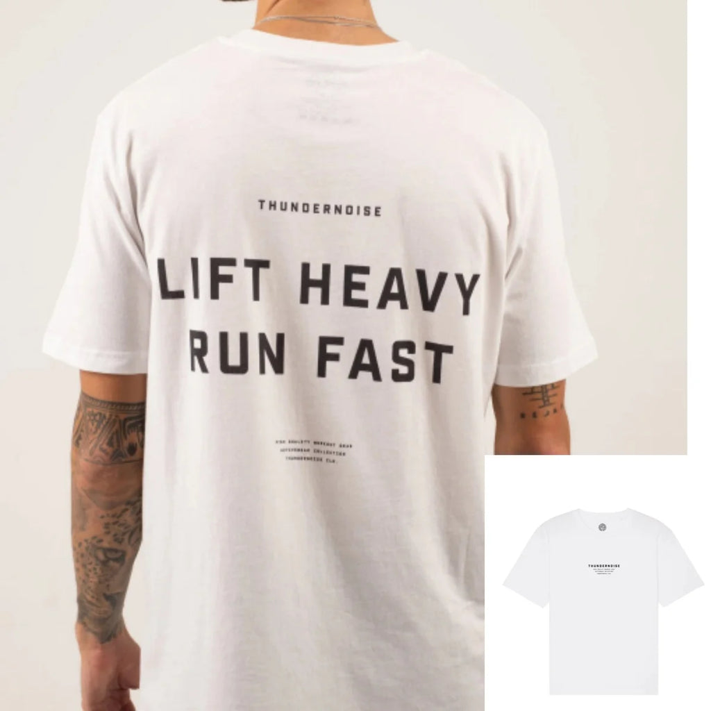 Thundernoise Breaking The Parallel Fitness Training Gym Leisure T-shirt Luxury Brand for Men and Women Top 2026 New Art